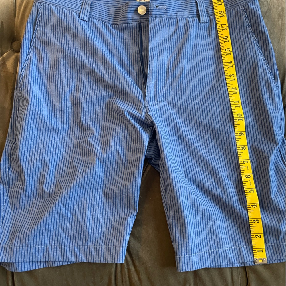 Peter millar pinstripe shorts
